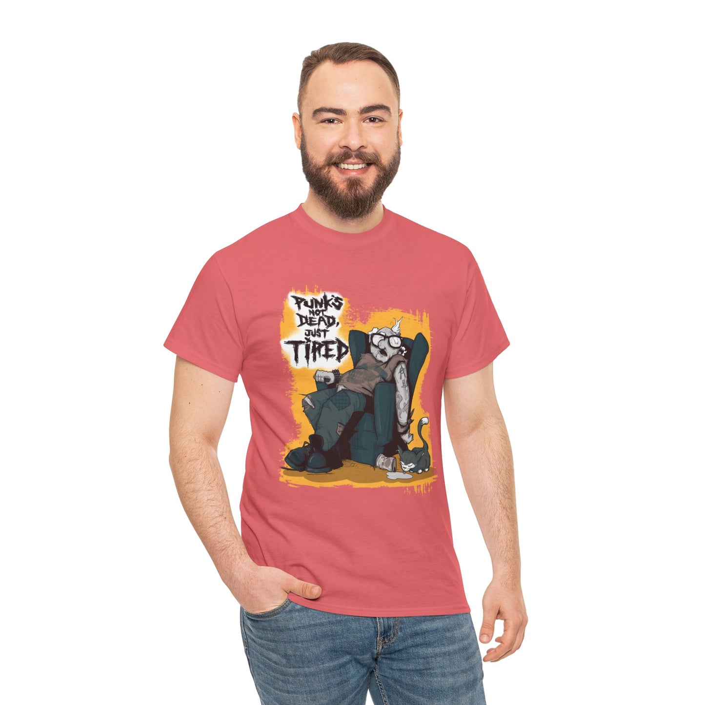 Old Punk Unisex Heavy Cotton Tee