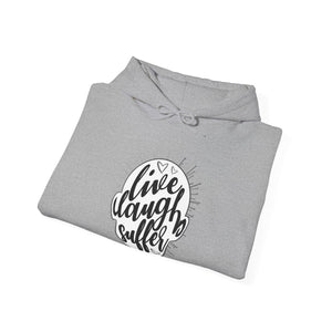 Live Laugh Suffer II Unisex Heavy Blend Hooded Sweatshirt