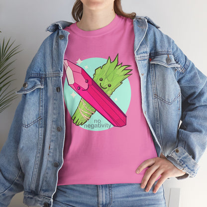 No Negativity Unisex Heavy Cotton Tee