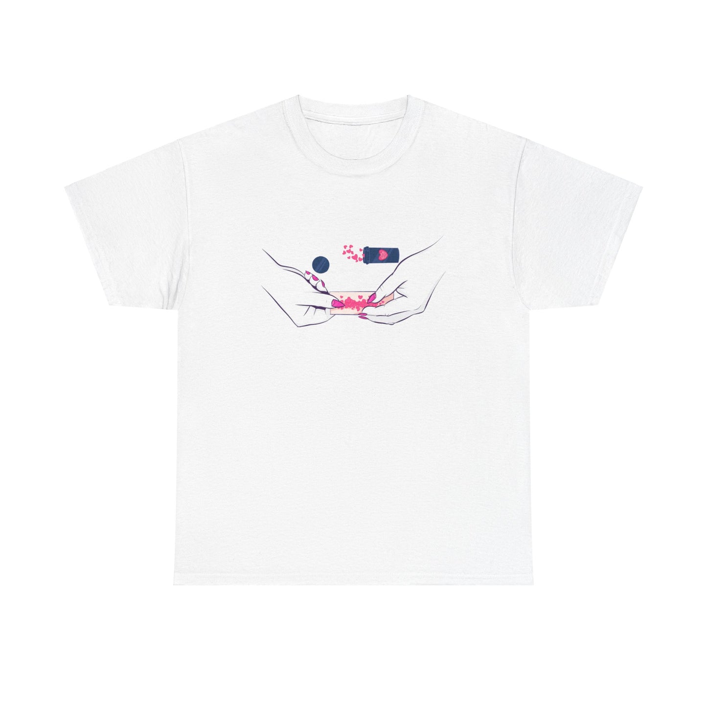 Love Addict II Unisex Heavy Cotton Tee