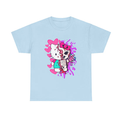Zombie Kitty Unisex Heavy Cotton Patreon Tee