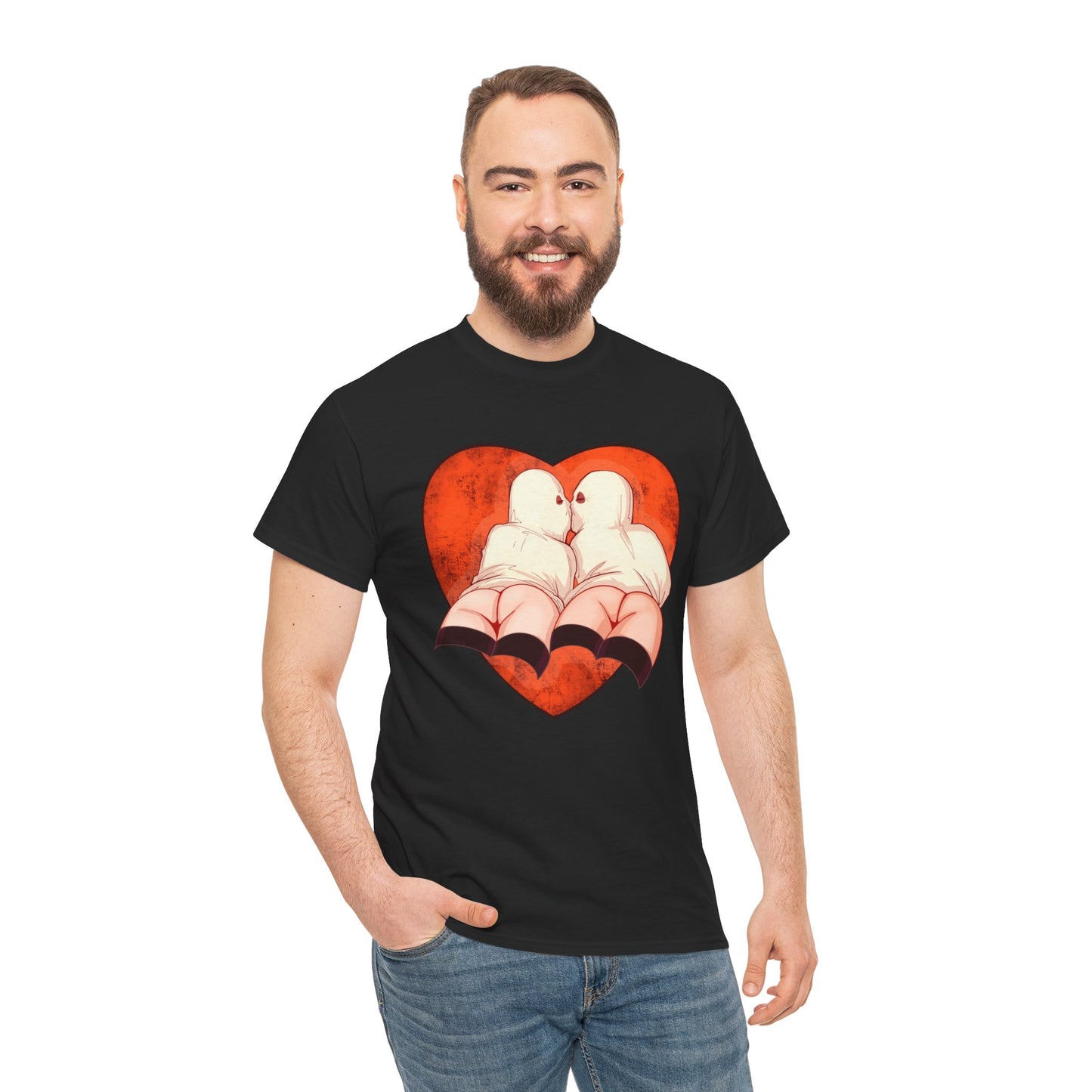 Ghost Love Unisex Heavy Cotton Tee