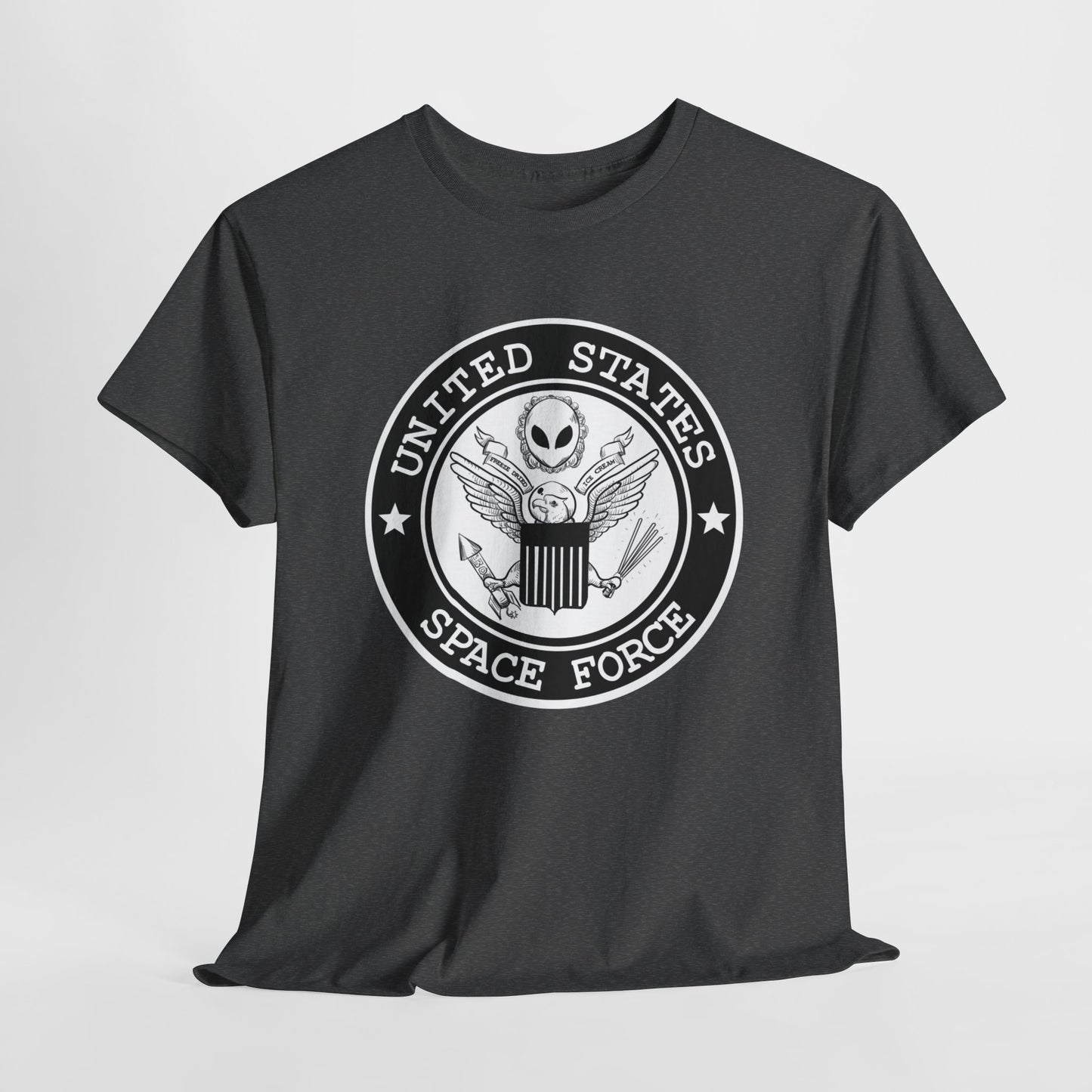 United States Space Force Unisex Heavy Cotton Tee