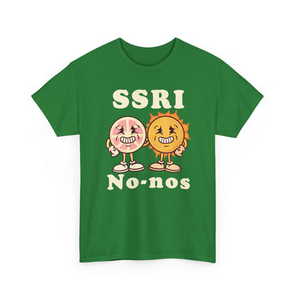 SSRI No-nos Unisex Heavy Cotton Tee