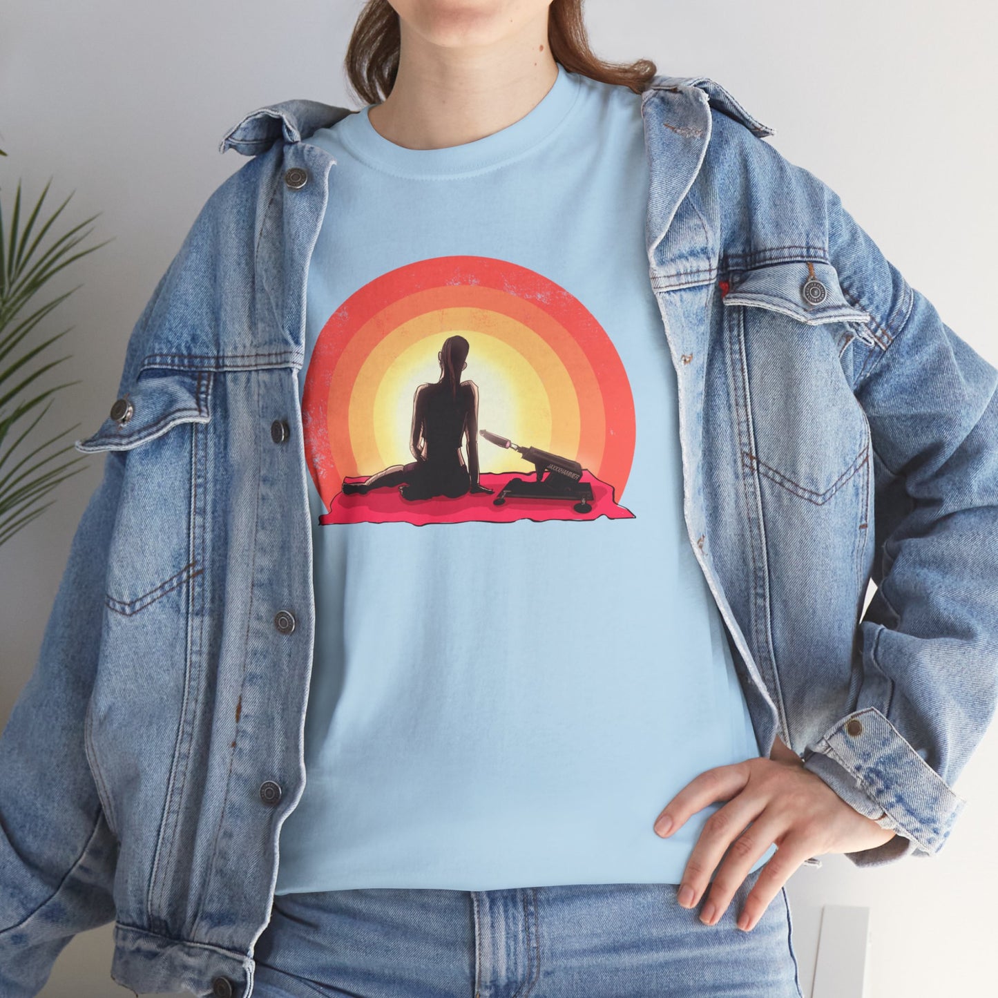 Sunset Unisex Heavy Cotton Tee