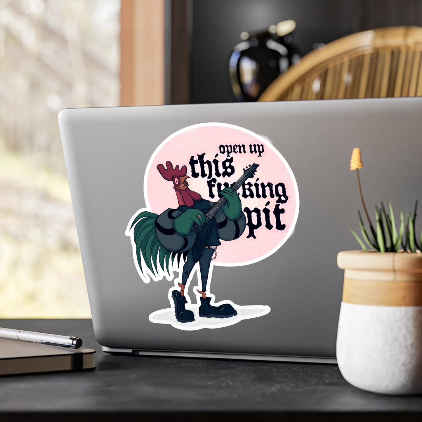 Band Of Metal Men Kiss-Cut Vinyl Decal