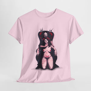 Deer Daddy Series 7: Daddy v Demoni  Unisex Heavy Cotton Tee