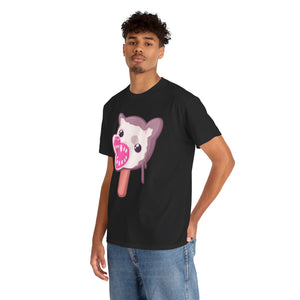 Opossum Popsicle Unisex Heavy Cotton Tee