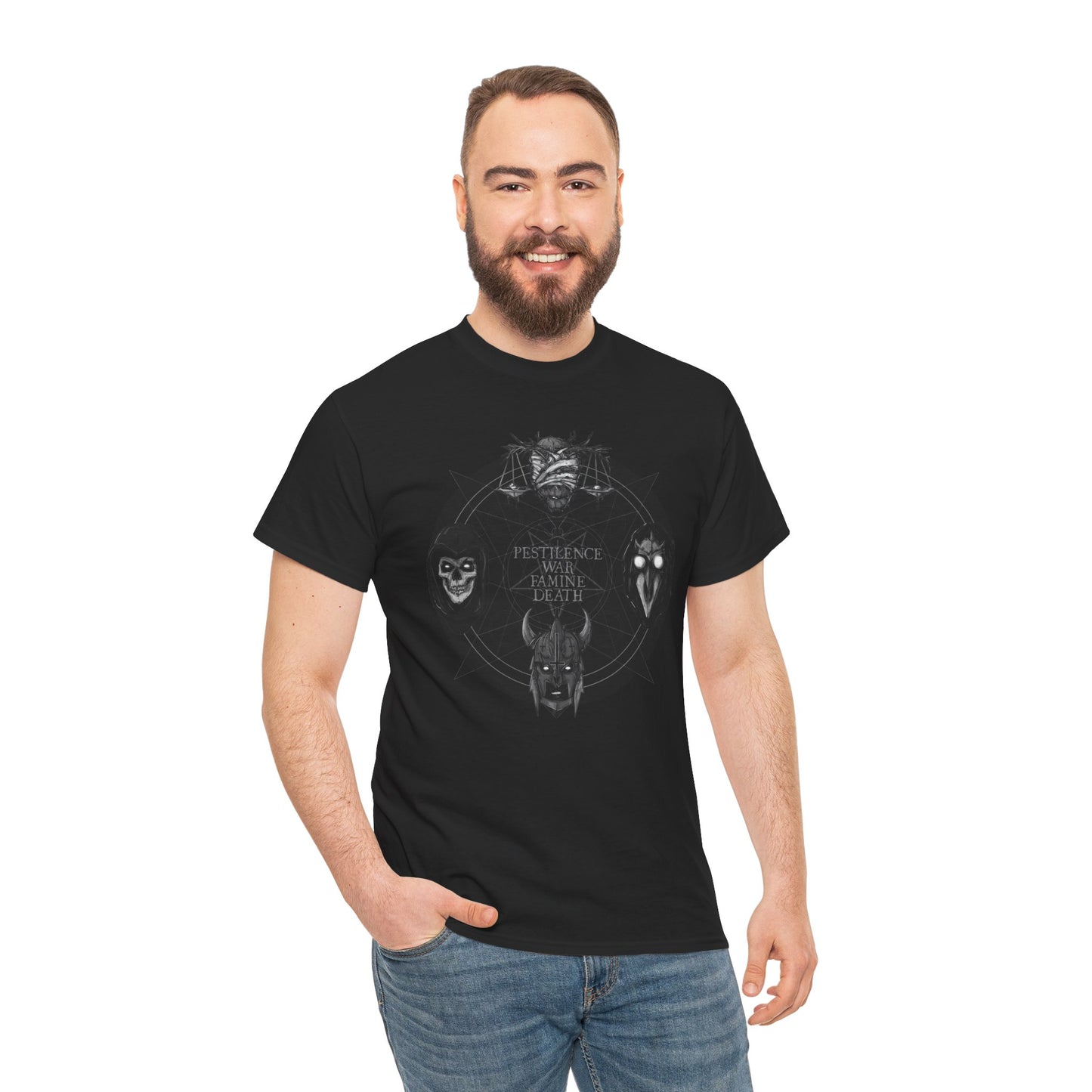 Four Horseman Unisex Heavy Cotton Tee