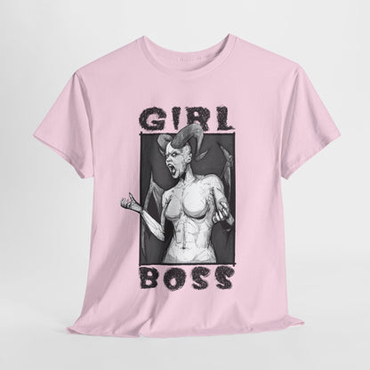 Girl Boss Unisex Heavy Cotton Tee