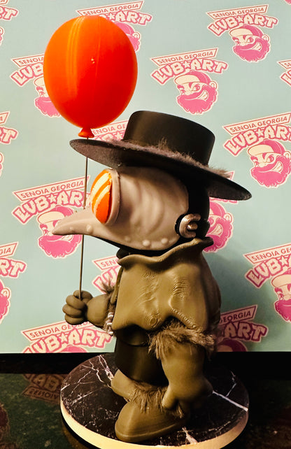 Lil Plague Doctor 3D Printed Figure