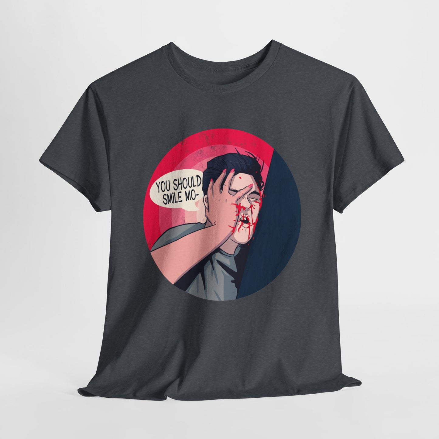 Smile Unisex Heavy Cotton Tee