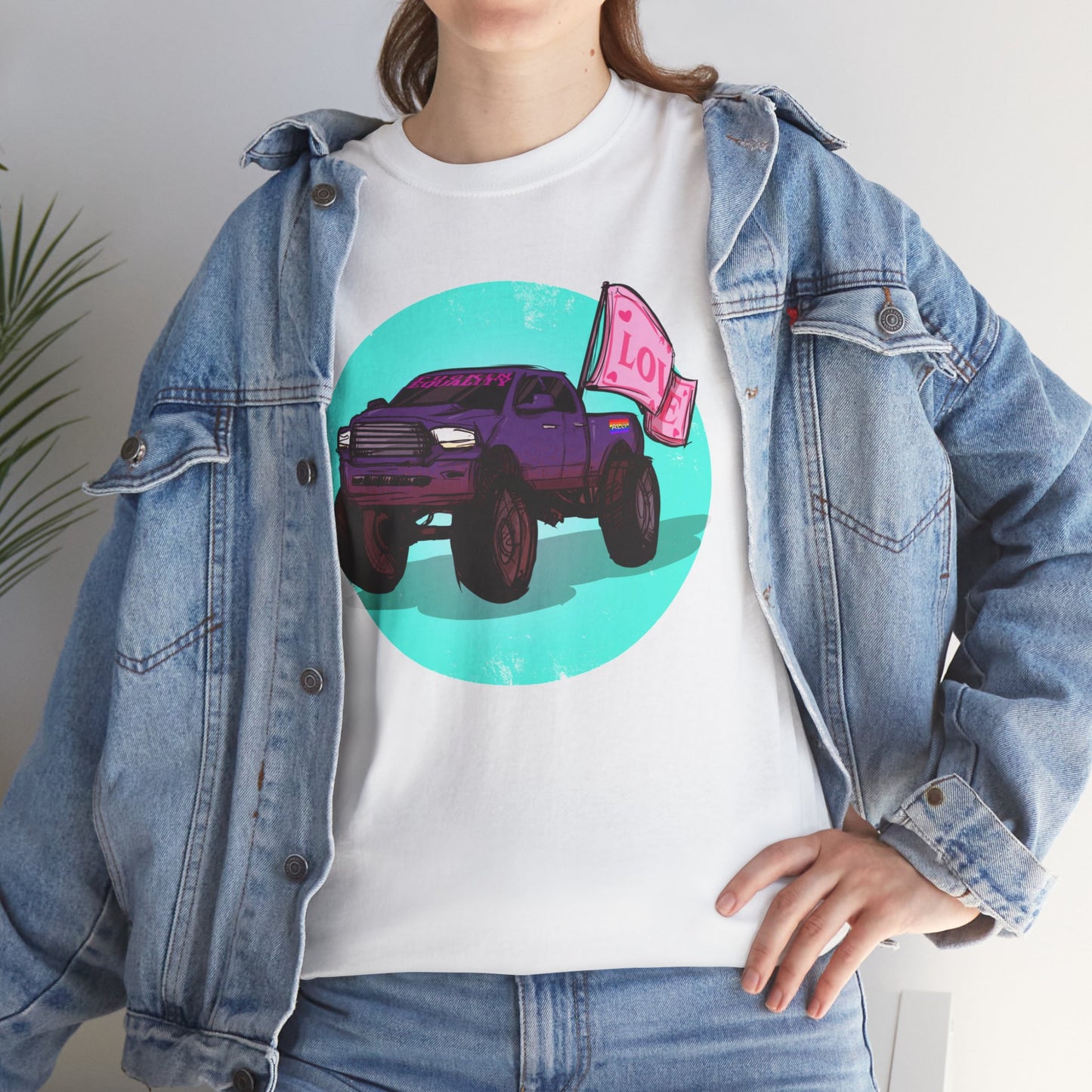 Big Dick Energy Truck Unisex Heavy Cotton Tee