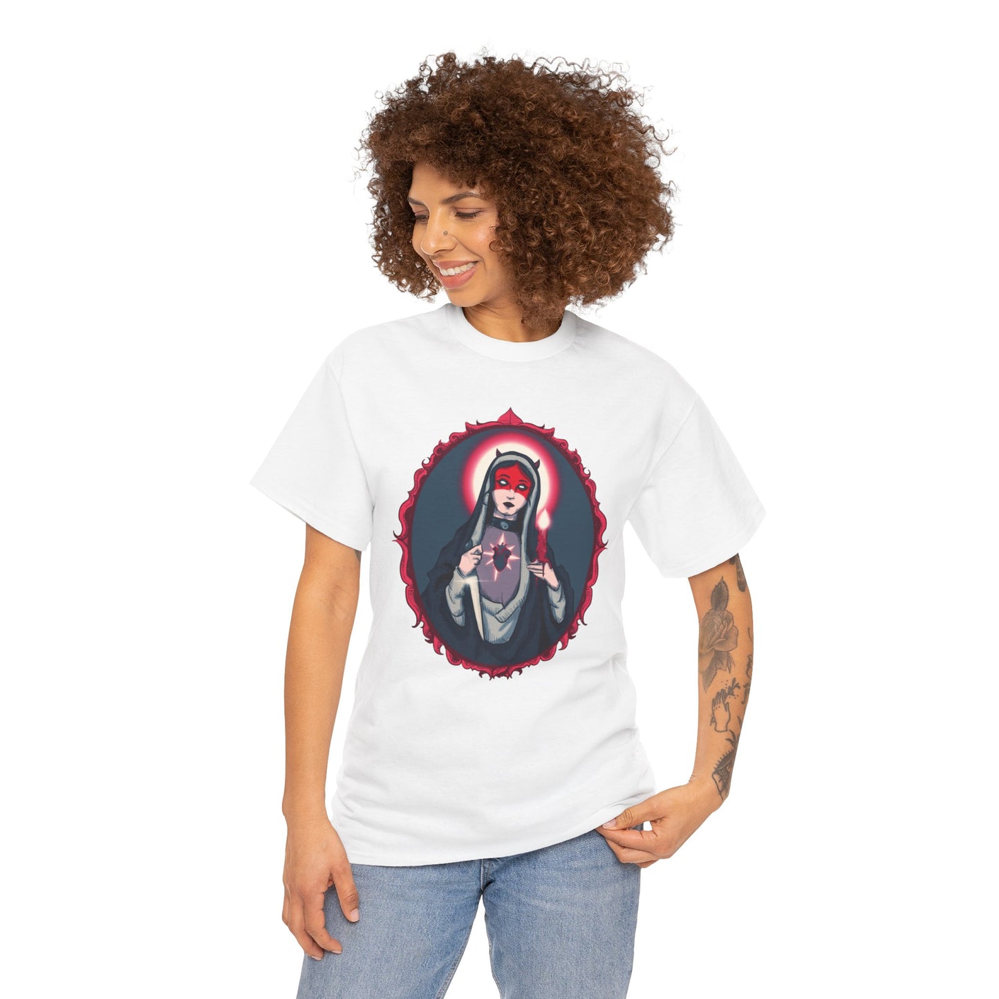 Hell Mary Unisex Heavy Cotton Tee