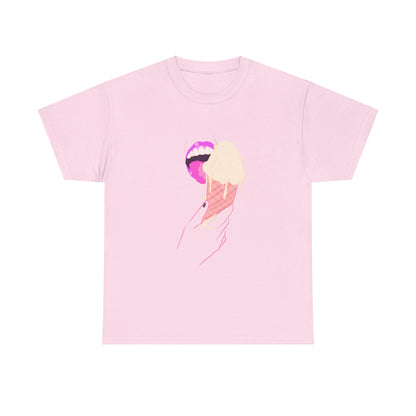 Ice Cream Peen Unisex Heavy Cotton Tee