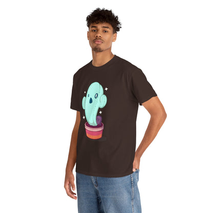 Spooky Succulent Unisex Heavy Cotton Tee
