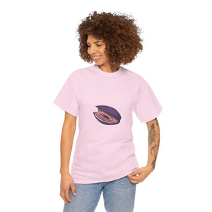 Pink Clam Unisex Heavy Cotton Tee