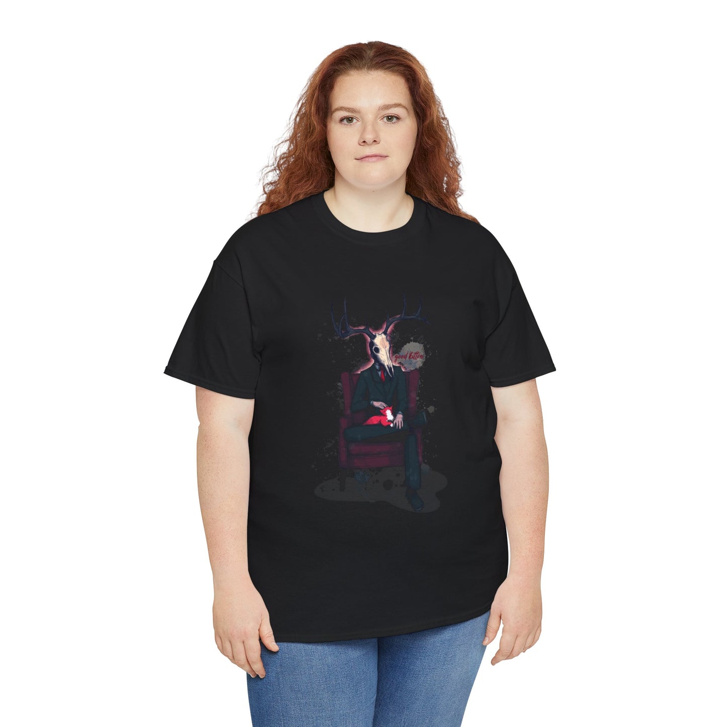 Deer Daddy Series 4: Kitten Unisex Heavy Cotton Tee