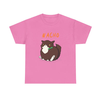 Nacho The Cat Unisex Heavy Cotton Tee