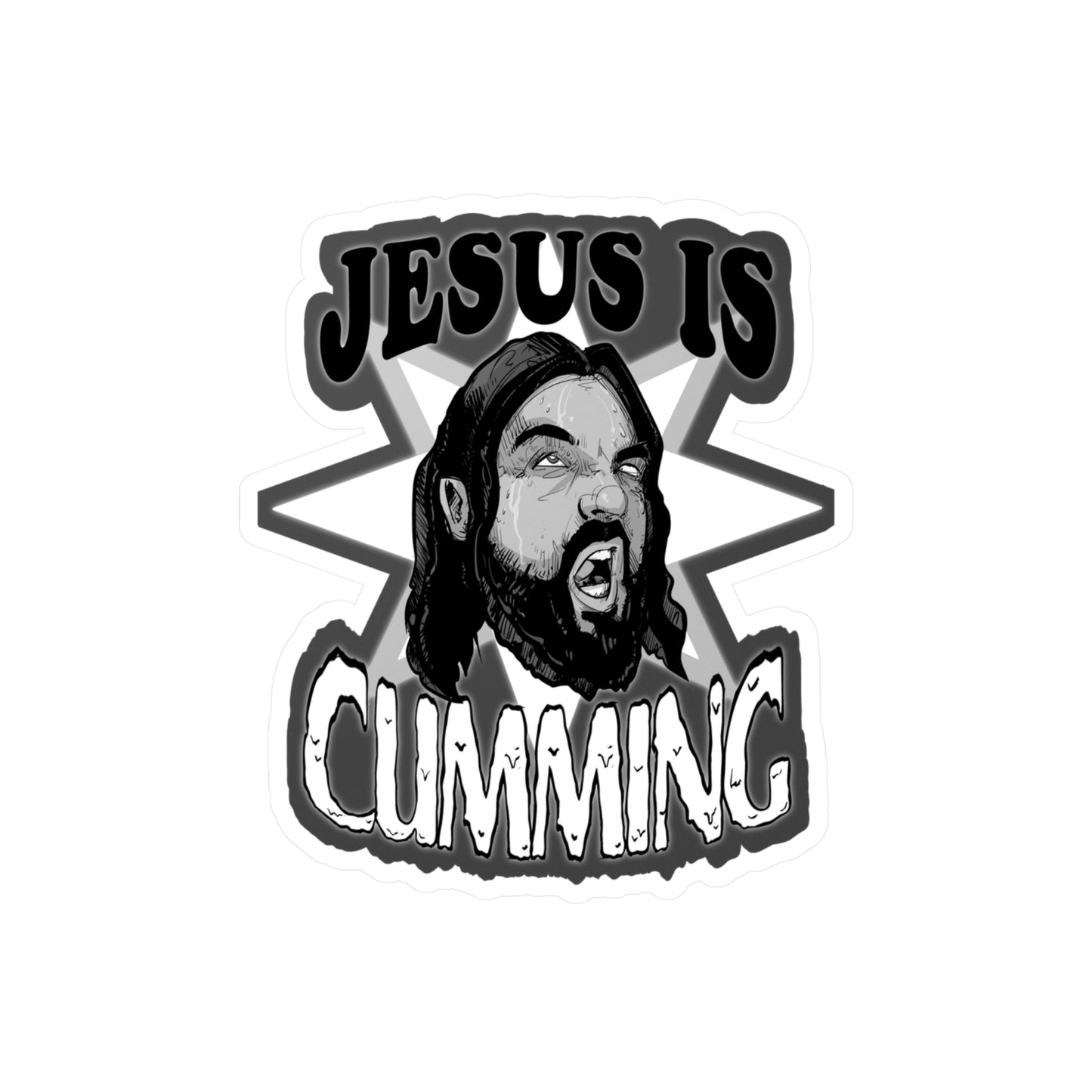 Jesus Is Coming Kiss-Cut Vinyl Decal