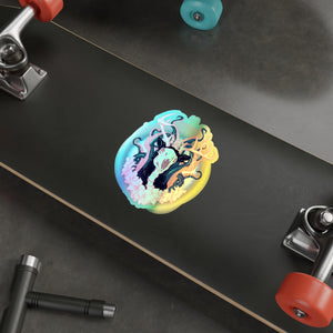 Entropy Holographic Die-cut Stickers