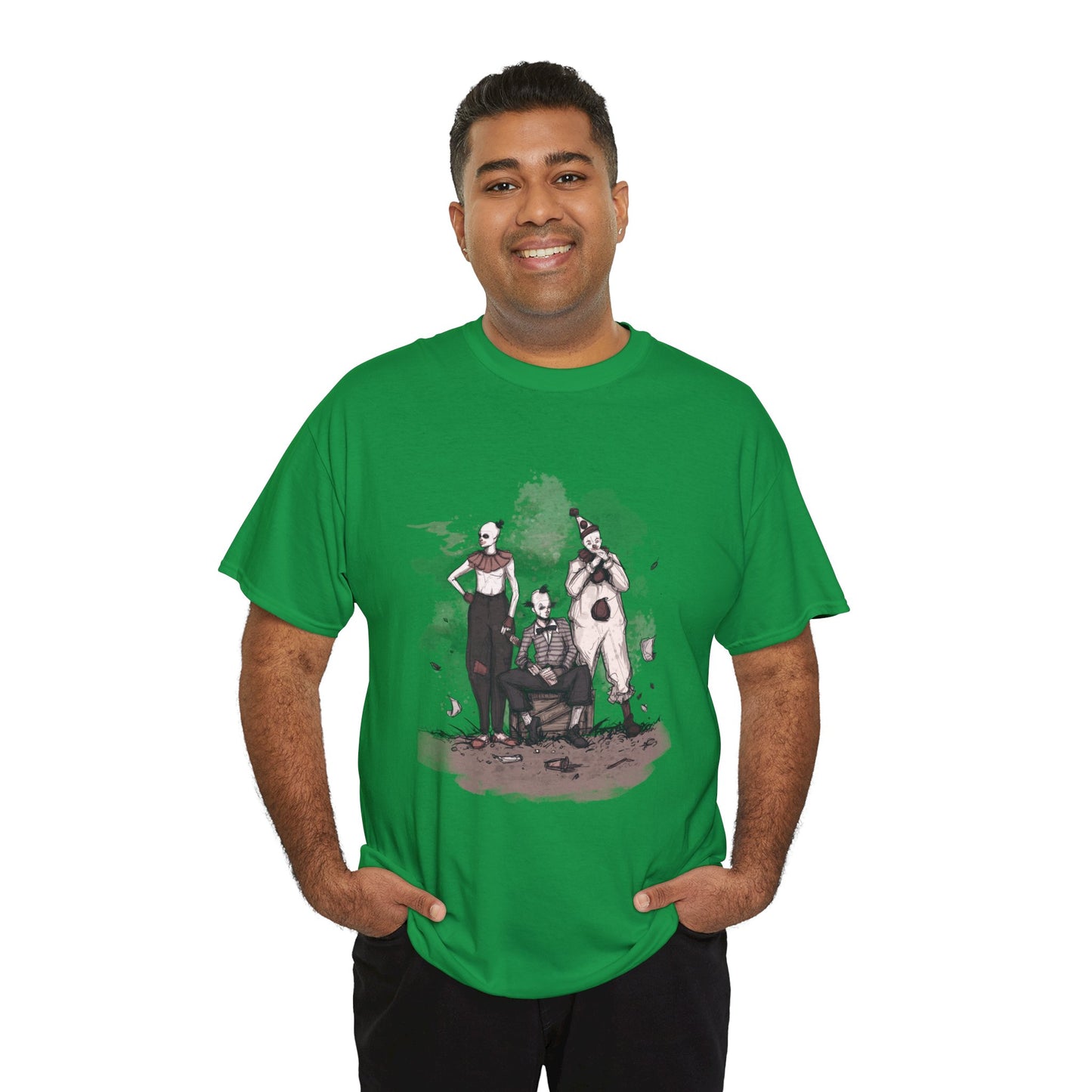 Retro Circus Unisex Heavy Cotton Tee