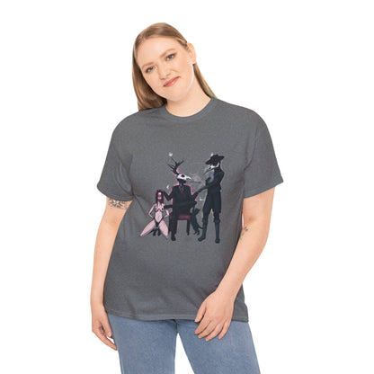 Deer Daddy / Nocturnal Unisex Heavy Cotton Tee