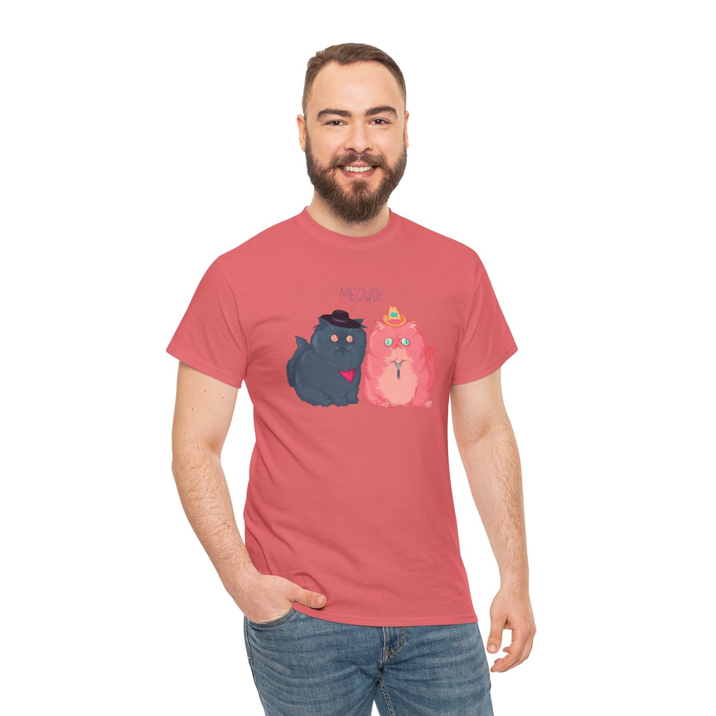 Meowdy Unisex Heavy Cotton Tee