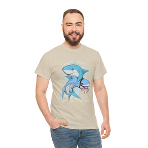 Daddy Shark Unisex Heavy Cotton Tee