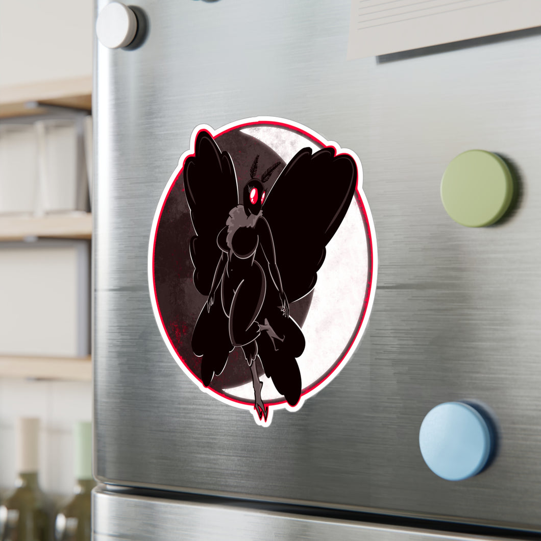 Mothwoman Kiss-Cut Vinyl Decal