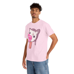 Opossum Popsicle Unisex Heavy Cotton Tee