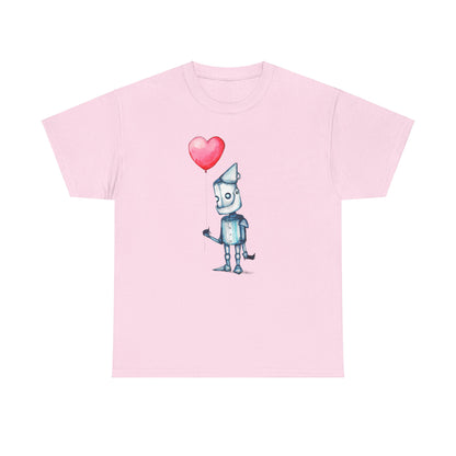 Tinman Gets A Heart Unisex Heavy Cotton Tee