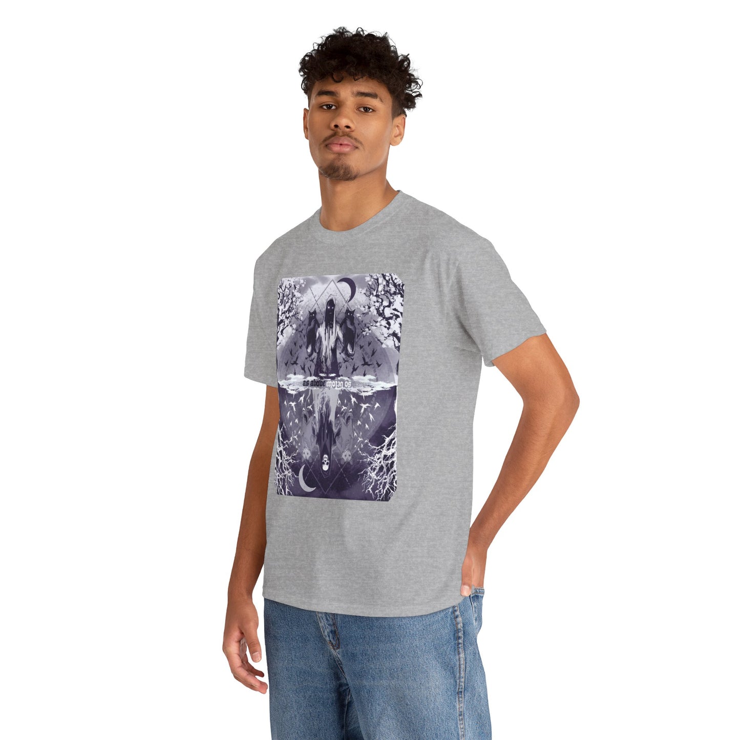 As Above So Below Unisex Heavy Cotton Tee