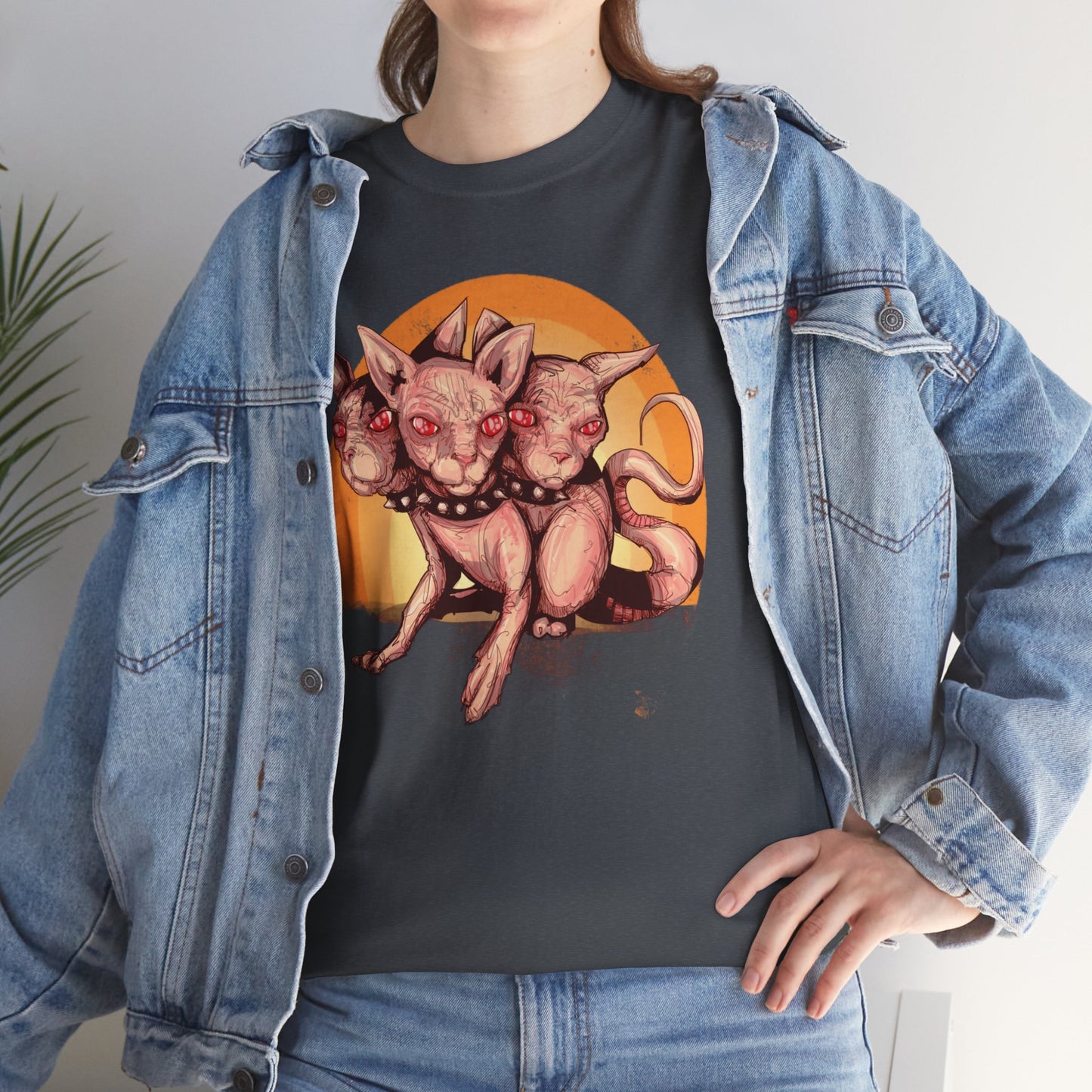 Purrberus Unisex Heavy Cotton Tee