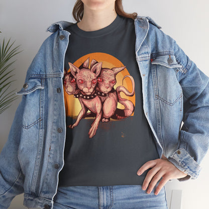 Purrberus Unisex Heavy Cotton Tee