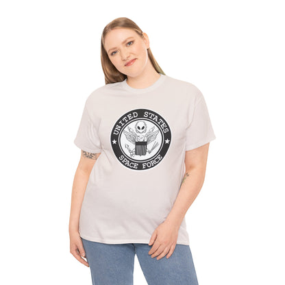 United States Space Force Unisex Heavy Cotton Tee