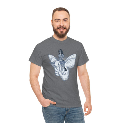Goth On A Moth Unisex Heavy Cotton Tee