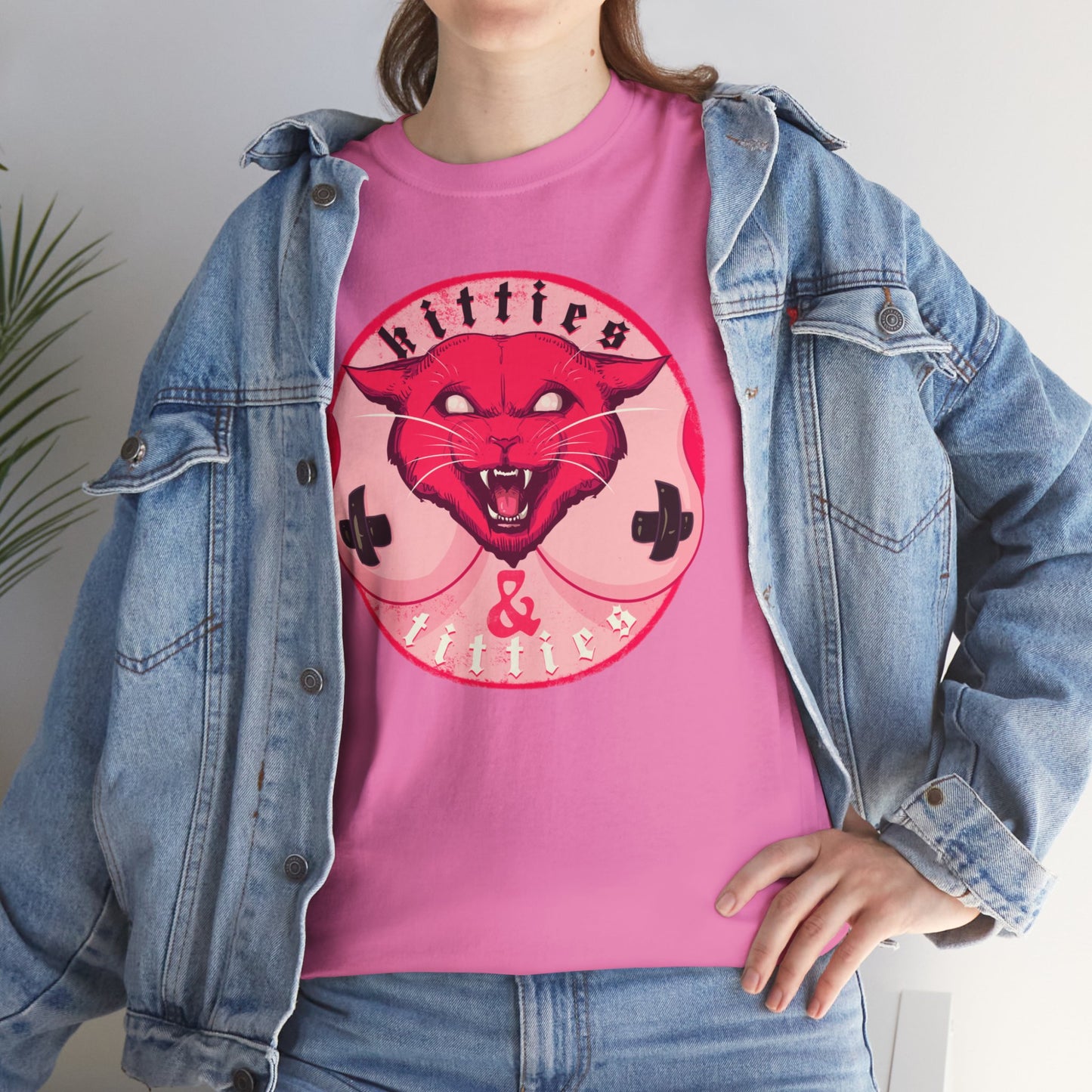 Kitties & Titties Unisex Heavy Cotton Tee