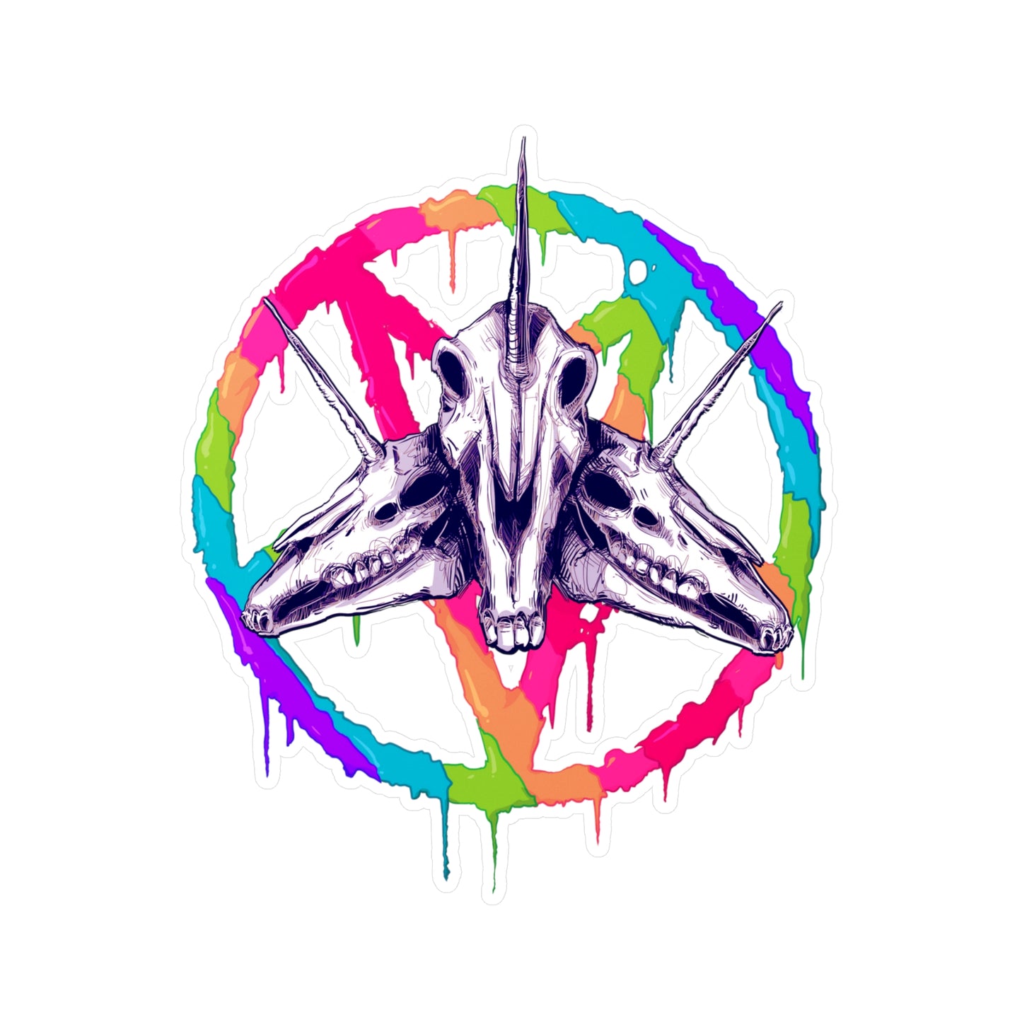 Drip Kiss-Cut Vinyl Decal