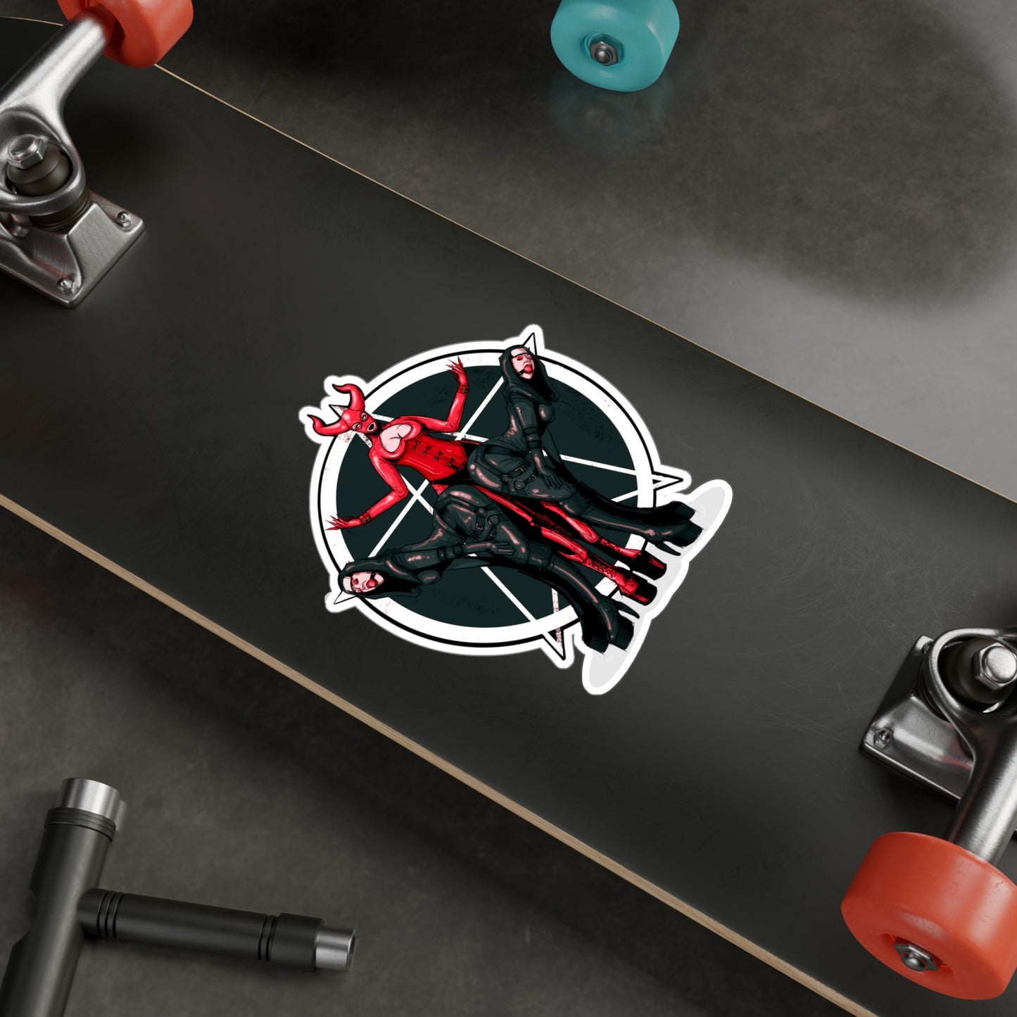 Latex Kiss-Cut Vinyl Decal