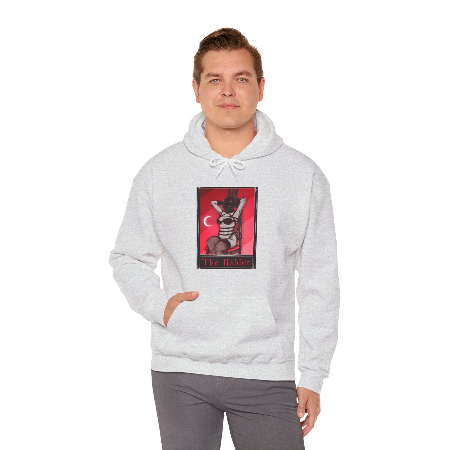 The Rabbit Tarot Unisex Heavy Blend Hooded Sweatshirt