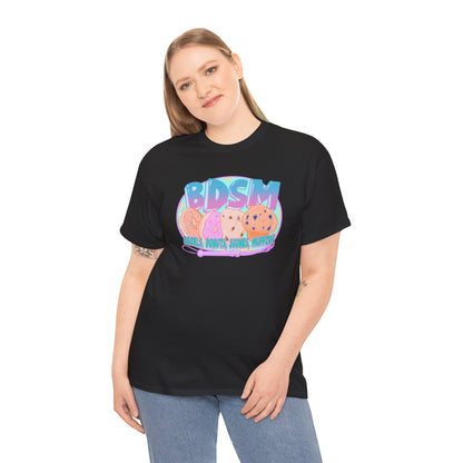 Bagels Donuts Scones Muffins Unisex Heavy Cotton Tee