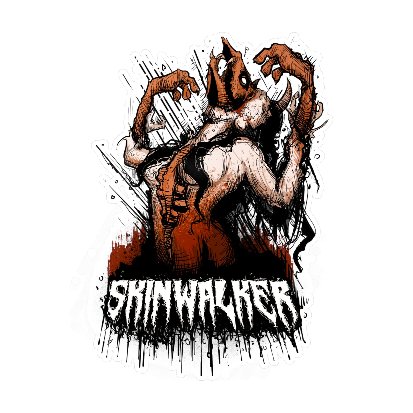 Skinwalker Kiss-Cut Vinyl Decal