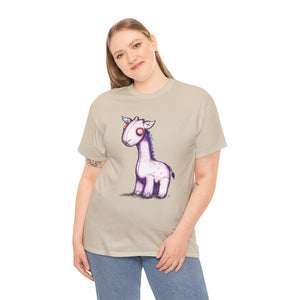 Plushie Giraffe Unisex Heavy Cotton Tee