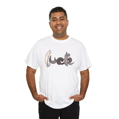 Sleeping Cats Unisex Heavy Cotton Tee