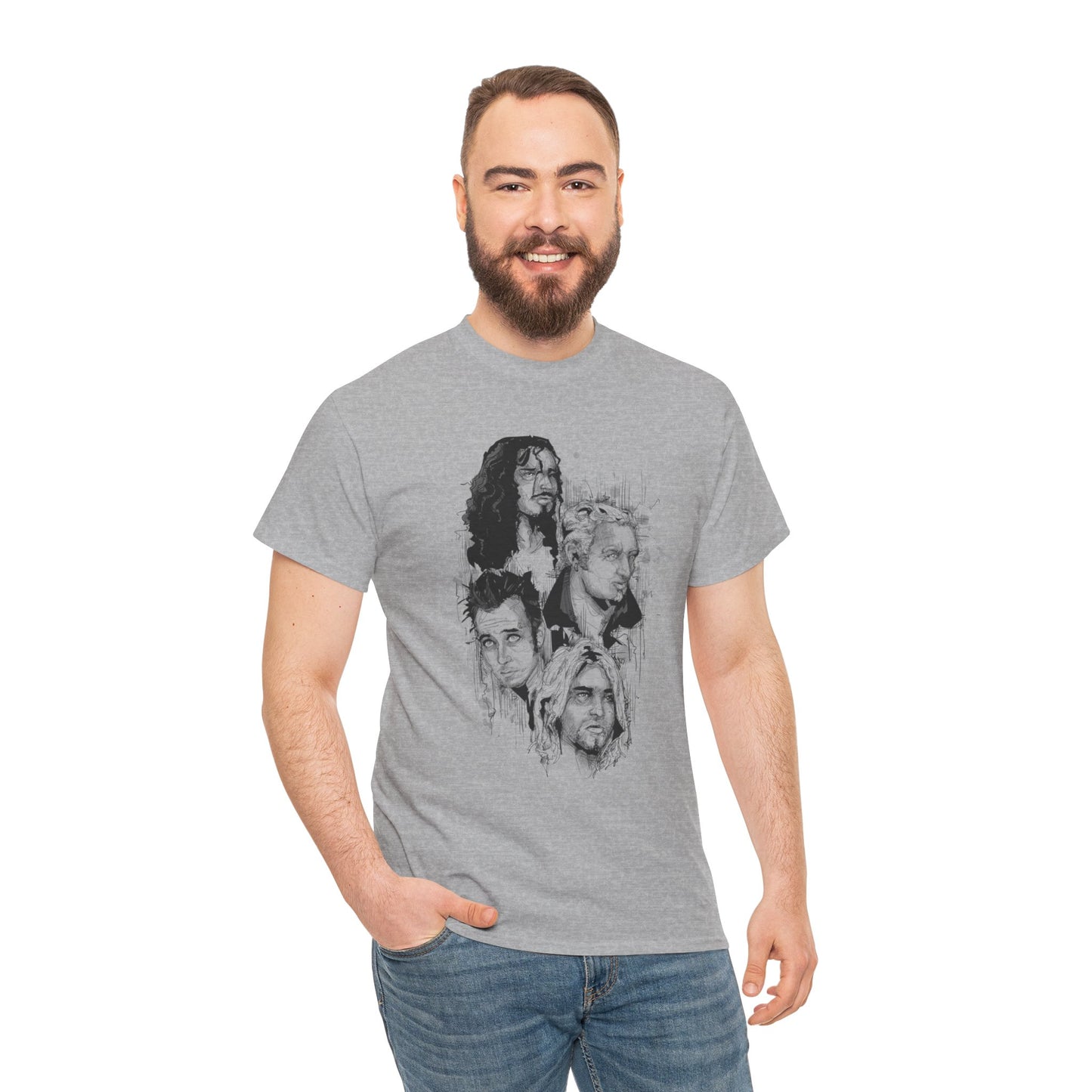Grunge Gods Unisex Heavy Cotton Patreon Tee