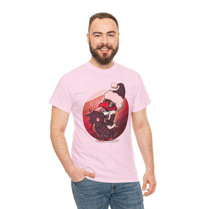 Plague Doctor Santa Unisex Heavy Cotton Tee