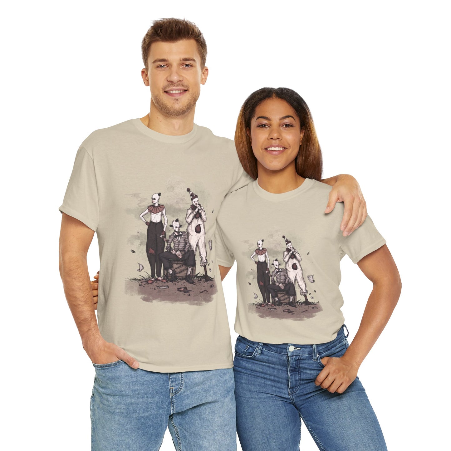 Retro Circus Unisex Heavy Cotton Tee