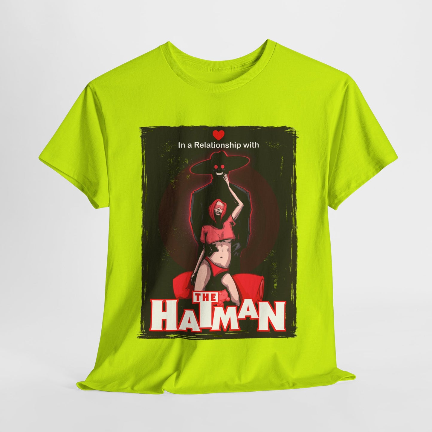 In A Relationship With The Hatman Unisex Heavy Cotton Tee