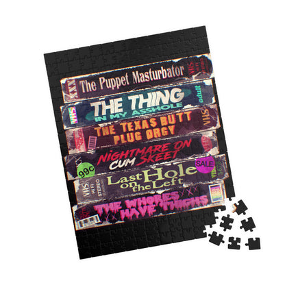 Adult Horror VHS Puzzle (110, 252, 500, 1014-piece)